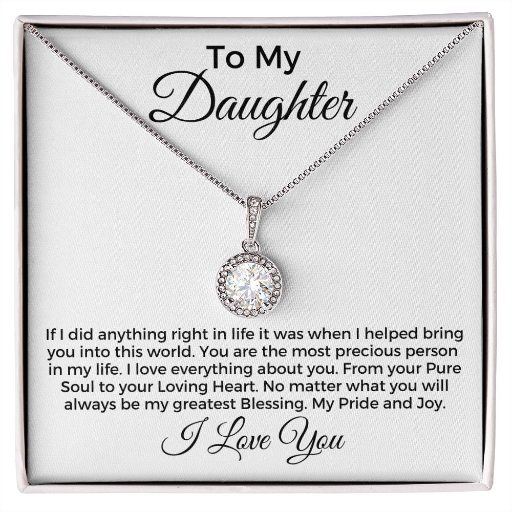 To My Daughter | From Dad | Eternal Hope Necklace
