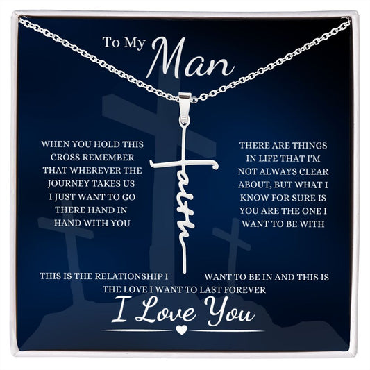 To My Man | Faith Cross Chain | You Are The One