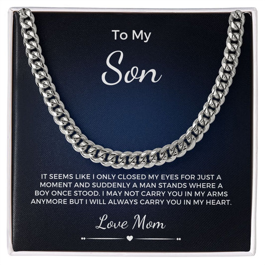 To My Son | From Mom | Always In My Heart