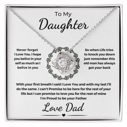 To My Daughter | From Dad | w/Crest