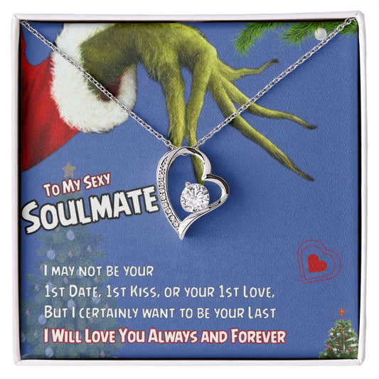 To My Soulmate | Forever Love Necklace | Cartoon