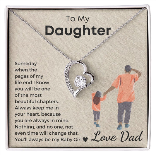 To My Daughter | From Dad | Forever Love Neklace