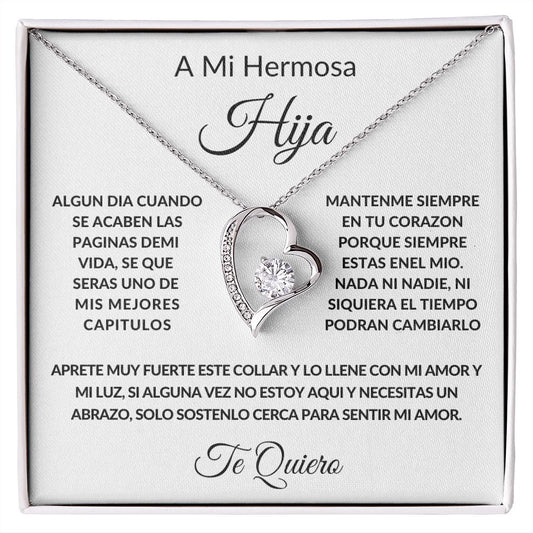 A Mi Hermosa | Forever Love Necklace | Spanish #3