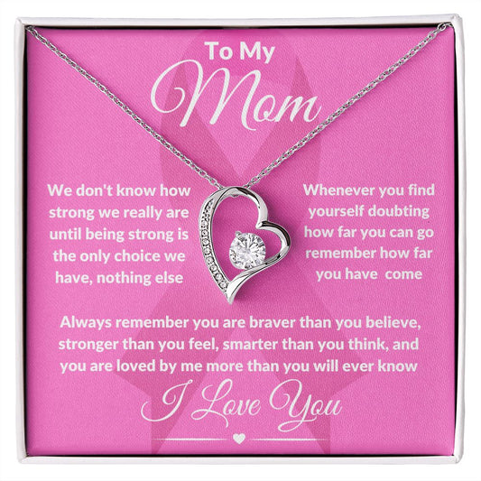 To My Mom | Forever Love necklace | Ribbon BCA